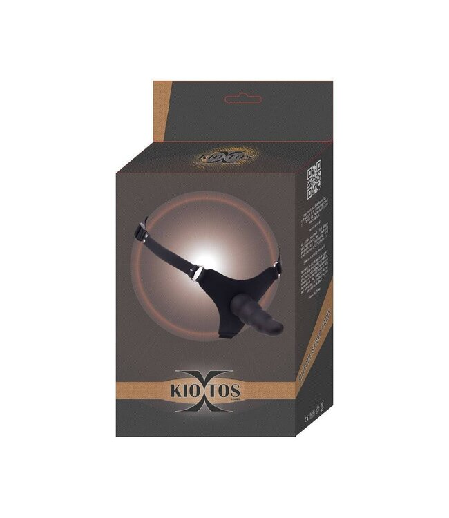KIOTOS X Kiotos X Silicone Strap-On Dildo Paris 12 cm - Soft, Grooved Pleasure