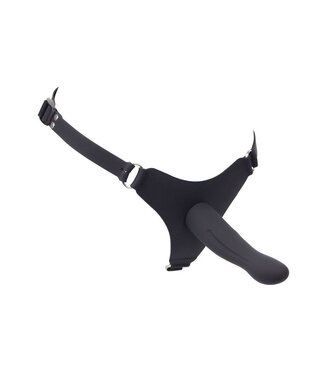 KIOTOS X Kinky Kiotos X Silikon-Strap-On-Dildo mit Rillen und Noppen – 7 x 3 cm