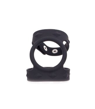 KIOTOS X Silicone Double Amplifier - Premium Large Ball Stretcher for Comfort