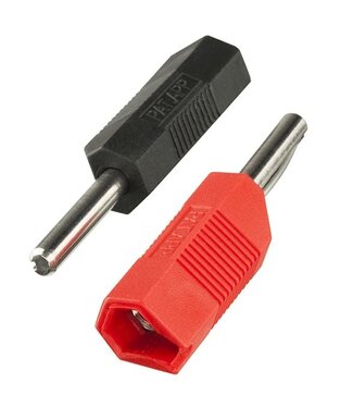 ElectraStim ElectraStim 2Mm Naar 4Mm Pin Adapter Kit Voor Banaan Elektroden