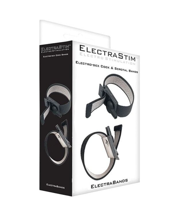 ElectraStim Comfortable Adjustable ElectraStim Cock & Testicle Rings for Enhanced Sensations