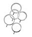 ElectraStim ElectraStim Solid Metal Cock Ring Set 5 Maten Met Elektro Stimulatie