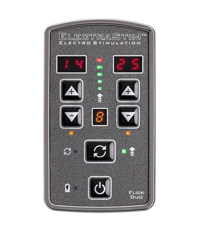 ElectraStim ElectraStim Dual Channel Electro Sex Machine Met 8 Patronen En 25 Intensiteiten