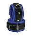 Kiotos Leather Kiotos 5 cm Blue Leather Ankle Cuffs - Stylish & Versatile Design