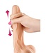 Real Body Real Body Flexibele Dildo Met Bewegende Voorhuid En Zuignap 18,5 cm