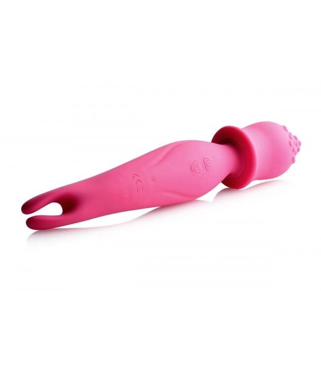 FlexiPulse 2-in-1 Siliconen Massager Met 3 Snelheden En Waterdicht Design