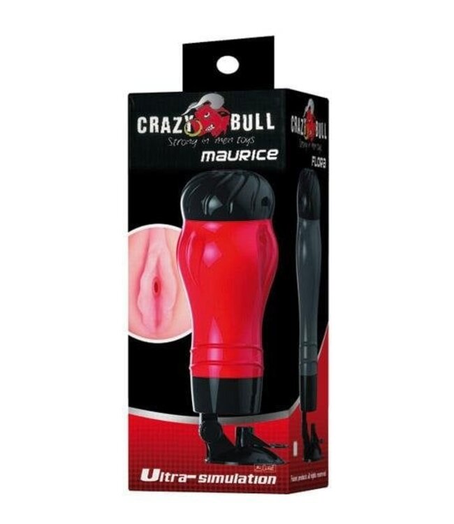 Real Touch Zuignap Masturbator Met Strakke Realistische Vagina