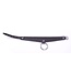 Kiotos Leather Elegant European Leather Collar with O-Ring for Accessories - Unisex