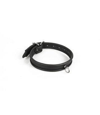 Kiotos Leather Classic Women's Leather Collar - Durable Italian Design in Black