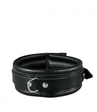 Kiotos Leather Durable Padded Black Leather Collar 5 cm - Kiotos Quality