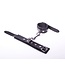 Kiotos Leather Kiotos Adjustable Black Handcuffs - Durable & Comfortable for All Sizes