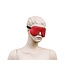Kiotos Leather Kiotos Red Leather Blindfold Eyemask - Soft, Elastic & Comfortable