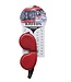 Kiotos Leather Kiotos Leather Eyemask Elastische Zachte Blinddoek In Rood
