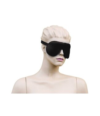 Kiotos Leather Kiotos Soft Leather Blindfold - Elastic Eye Mask for Ultimate Darkness