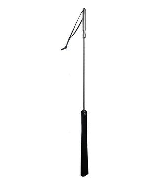 Kiotos Leather Kiotos Alu Whip 70 cm Dubbelzijdige Aluminium Zweep Met Lederen Handvat