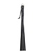 Kiotos Leather Handy Whip Black - 56cm Leather Handle, 16 Strands, Stylish Quality
