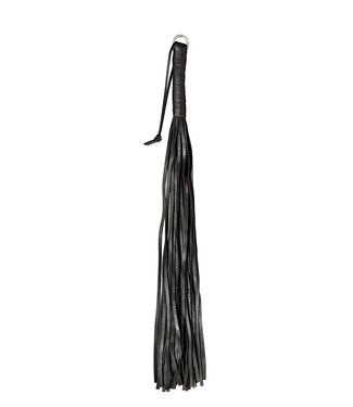 Kiotos Leather Bruno 24-Strand Leather Flogger - 60 cm Durable Whip for All Levels
