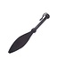 Kiotos Leather Eleganter 3-fach Spade Slapper aus schwarzem Leder – Robuste Spielzeug-Hitze