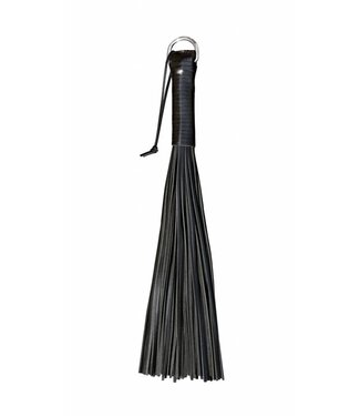 Kiotos Leather Leren Zweep 50 cm Met 72 Riempjes En Versterkte Grip Voor Duurzaam Gebruik