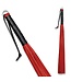 Kiotos Leather Red Leather Whip 60 cm - 24 Straps with Soft Grip for Precision Control