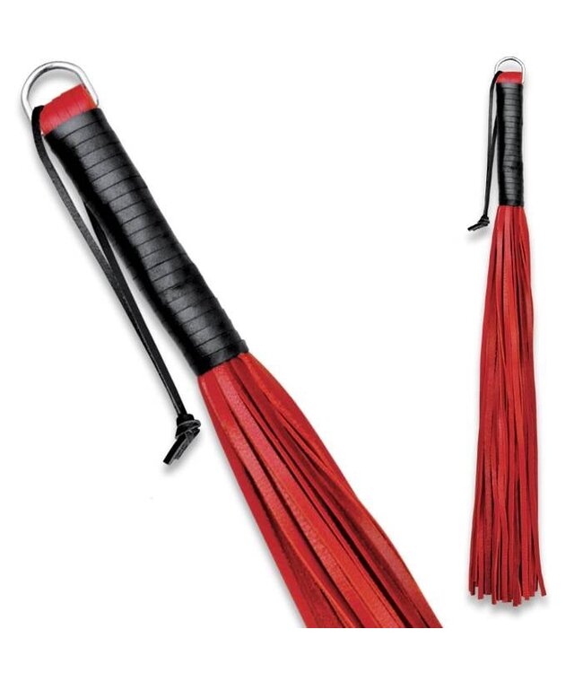 Kiotos Leather Soft Leather Whip with 48 Straps - 60 cm Durable Grip for Precision