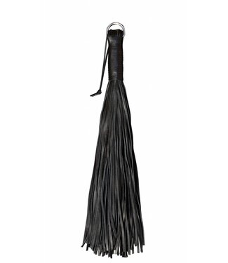 Kiotos Leather Black Leather Whip 60 cm | Soft Grip, Strong & Comfortable Design
