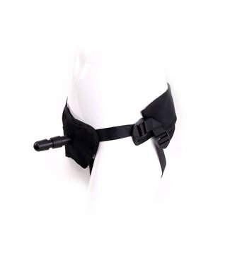 HUNG System Tools Strap-On Harnas Met Insert Plug 15 cm - Neopreen Comfort & Vacuüm Lock Systeem