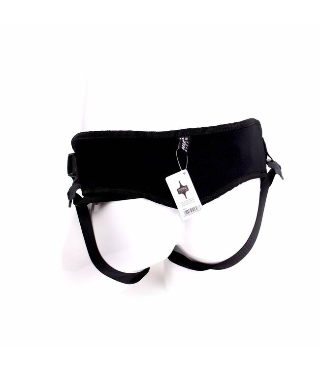 HUNG System Tools Hung System Neoprene Strap-On Harness & 15 cm Plug – Comfort & Control