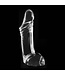 Dinoo Agili Trans Dildo 27cm - Ribbed Safe Stimulator, Easy Clean, Made in EU