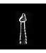 Dinoo Prenocep 25cm Ribbed Dildo - Pointed Glans for Intense Pleasure