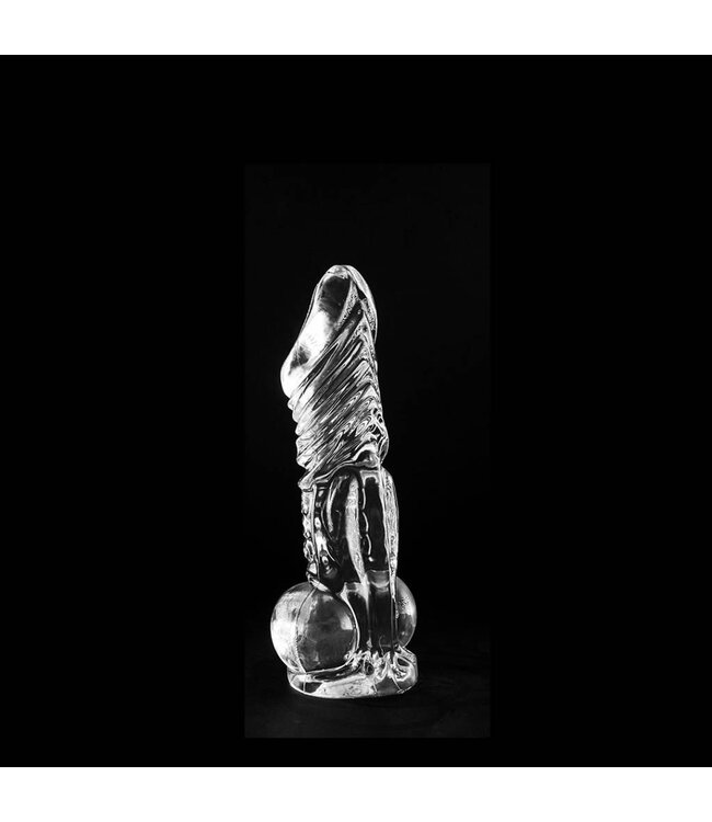 Dinoo Dinoo Rhabdodon Dildo Met Realistische Ballen En Dikke Aderen 23 cm