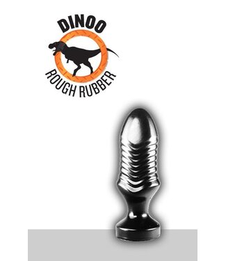 Dinoo Rugops Ribbed Butt Plug 18 cm | Safe, Beginner-Friendly Pleasure Toy