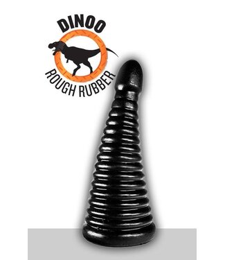 Dinoo Dinoo Ribbel Dildo 29,5 cm – Anaal en Vaginaal Speeltje van Rubber