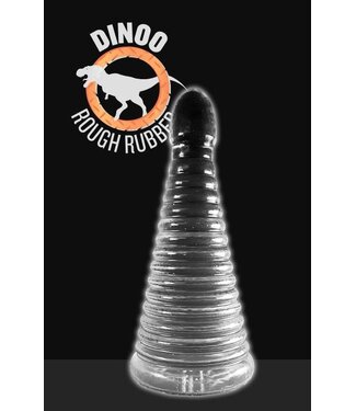 Dinoo Dinoo Ribbeldildo 29,5 cm – Stevig Anaal en Vaginaal Speeltje Met Pionvorm