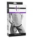 Aufblasbarer Strap-On-Dildo mit verstellbarem Harness – 15 cm, Schwarz