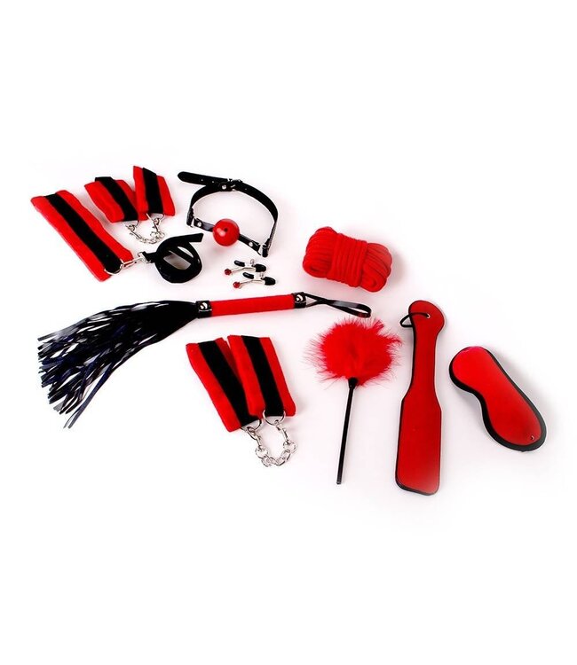 Kiotos Bdsm Startersset Compleet | 10-Delige Bondage Set Met Accessoires