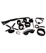 Kiotos Complete 11-Piece BDSM Bondage Kit - Adjustable Cuffs & More