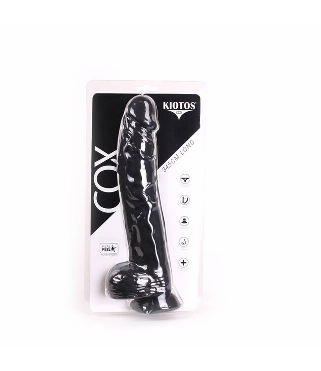 Kiotos COX Kiotos COX 34.5 cm Realistic Dildo - Waterproof & Strap-On Compatible