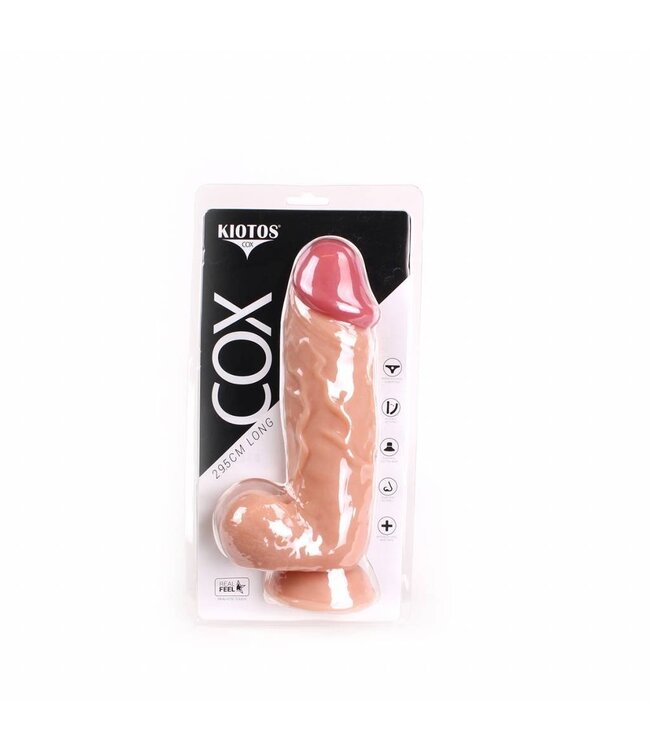 Kiotos COX Kiotos COX 29.5 cm Realistic Dildo - Phthalate-Free & Waterproof