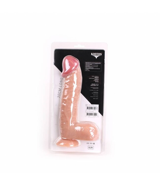 Kiotos COX Kiotos COX Dildo 30 x 5,7 cm – Realistisch mit Saugnapf und TPE-Qualität
