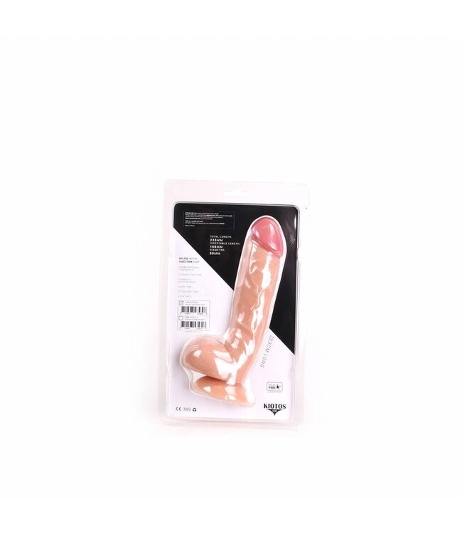 Kiotos COX Kiotos COX 23.5 cm Dildo with Suction Cup - Realistic & Safe TPE