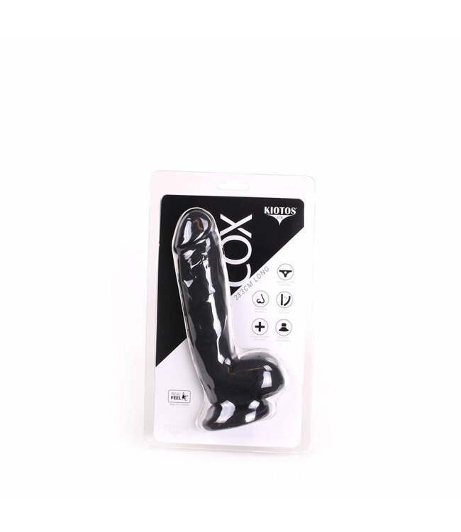 Kiotos COX Kiotos COX Realistische Dildo 23,5 cm Met Sterke Zuignap En TPE-materiaal
