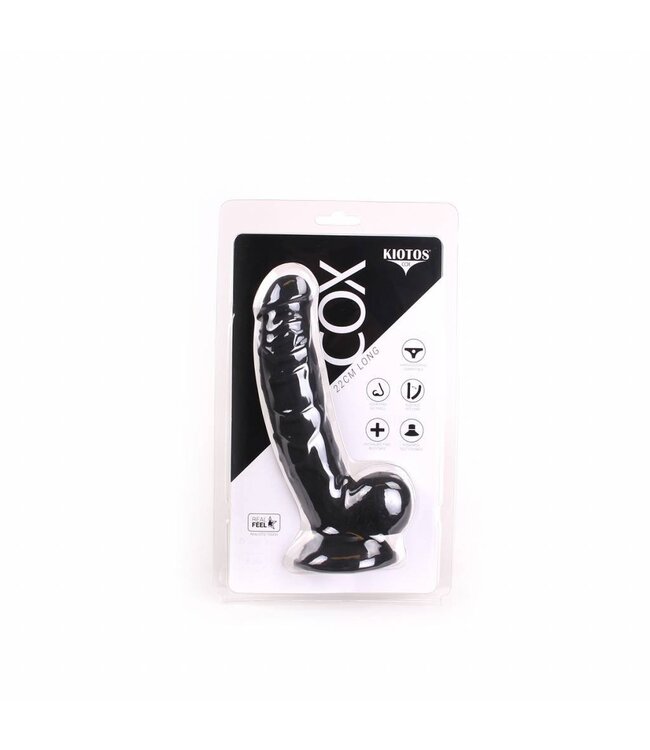 Kiotos COX Kiotos COX 22cm Waterproof Dildo - Realistic, Safe & Strap-On Ready