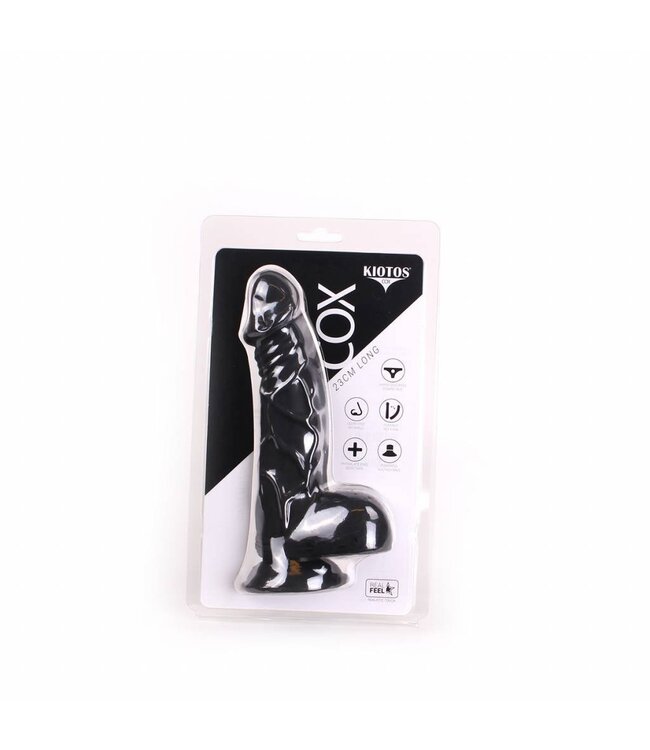 Kiotos COX Kiotos Realistische Dildo 23cm Met Zuignap Waterdichte Flexibele TPE