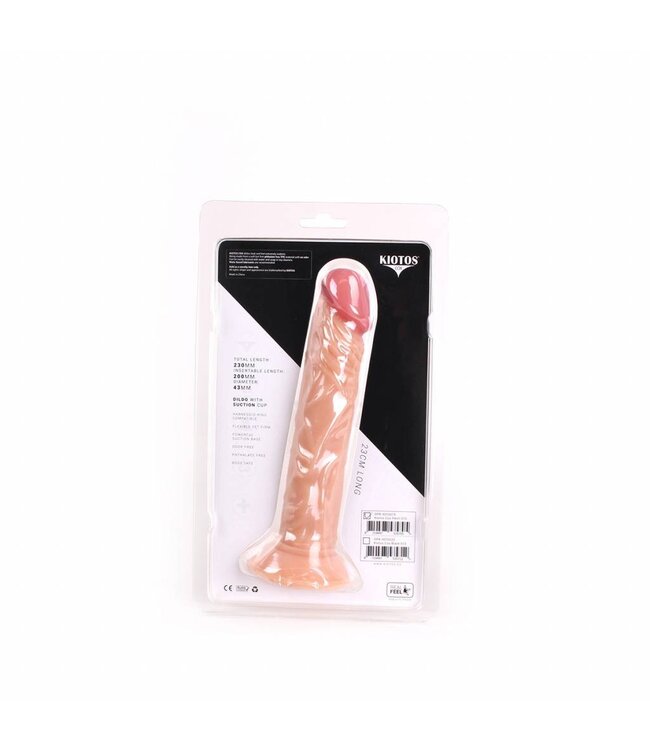 Kiotos COX Realistische Dildo 23 cm Met Zuignap Van Kiotos COX - Waterdicht & Veilig