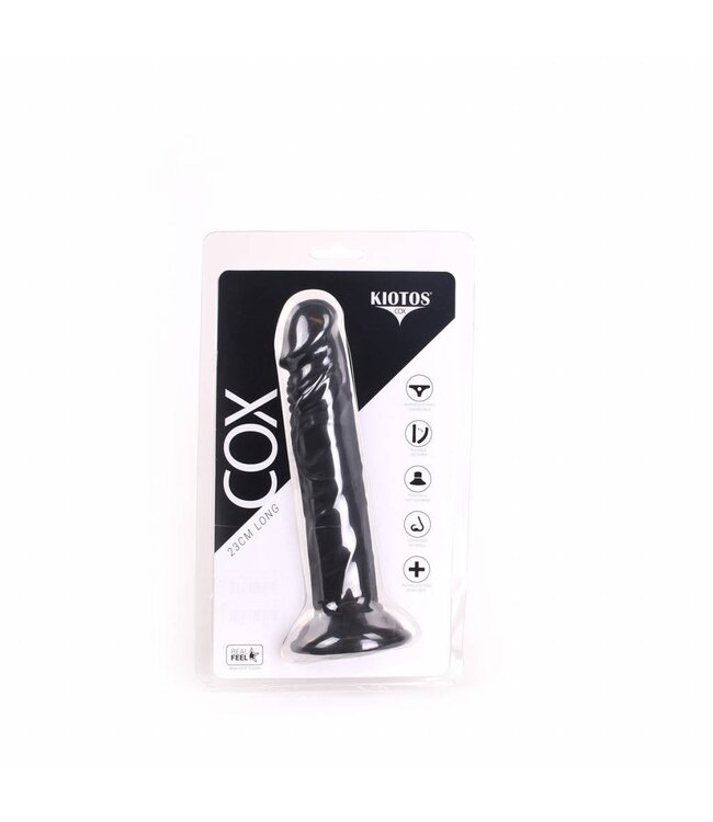 Kiotos COX Kiotos COX Dildo 23 x 4,3 cm – Realistisch, wasserdicht & sicher