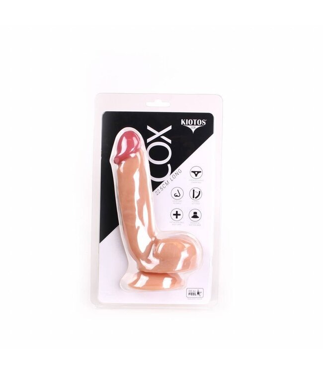 Kiotos COX Kiotos COX 22.5 cm Waterproof Dildo - 100% Safe & Realistic Experience