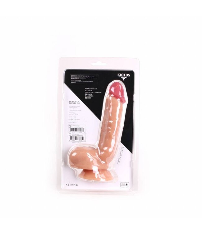 Kiotos COX Kiotos COX Dildo 22,5 cm – Flexibel, wasserdicht & 100 % sicher!