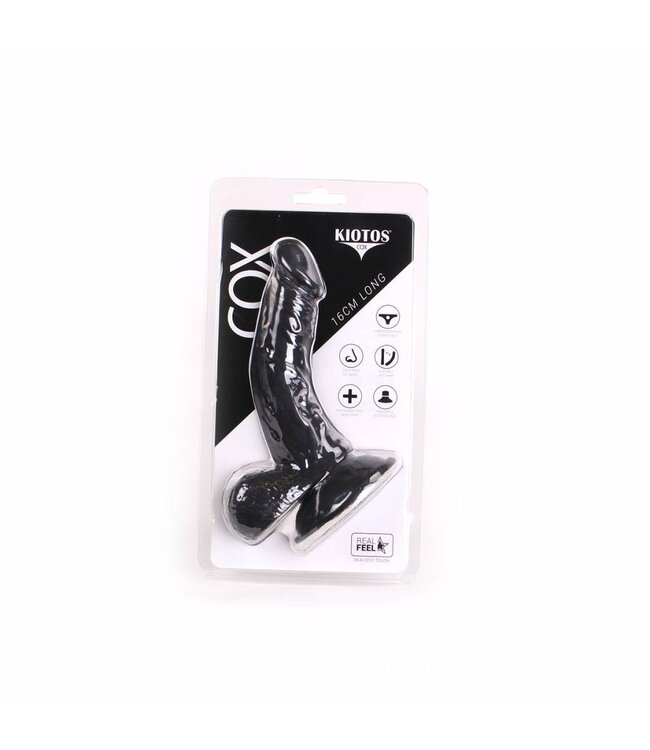 Kiotos COX Kiotos COX Realistische Dildo 16 cm Waterdicht Met Sterke Zuignap TPE