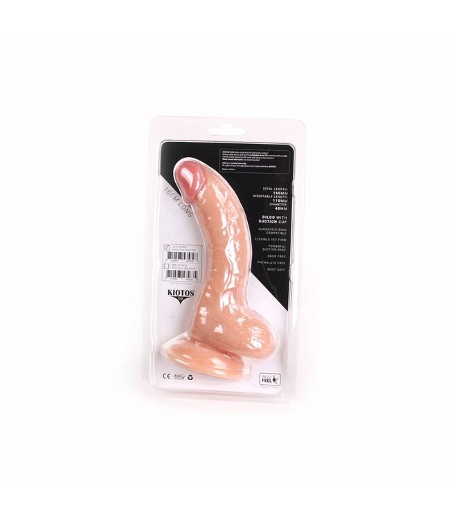 Kiotos COX Kiotos COX 16 cm Waterproof Dildo - Realistic, Body-Safe TPE